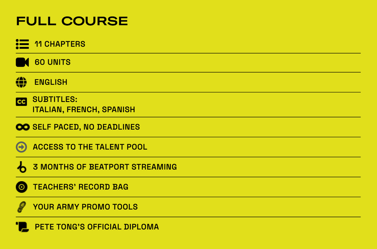 Full Course - Pete Tong DJ Academy