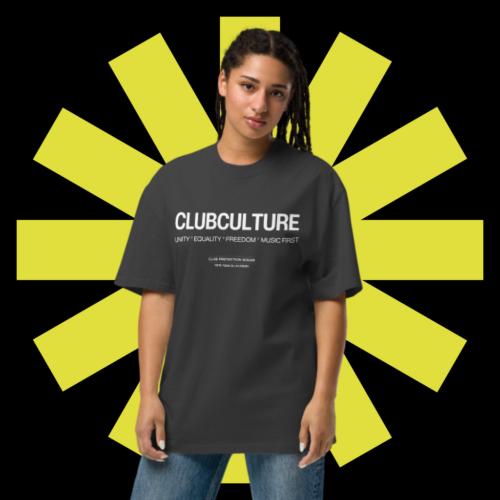 Oversized faded t-shirt - CLUBCULTURE