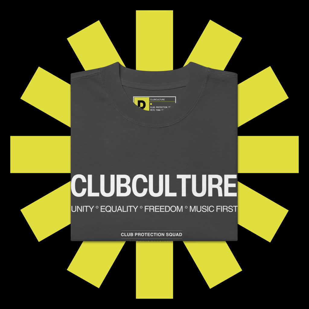 Oversized faded t-shirt - CLUBCULTURE