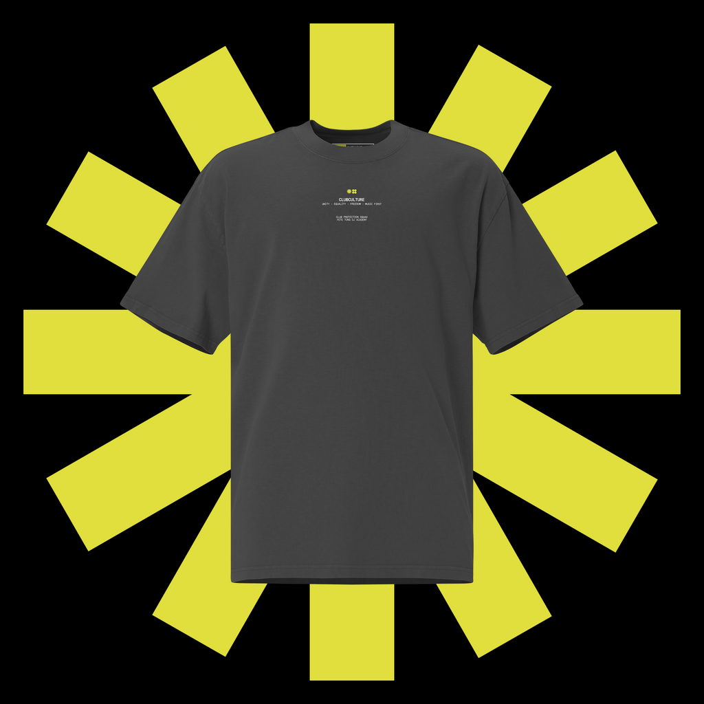 Oversized faded t-shirt - PUT THAT PHONE DOWN